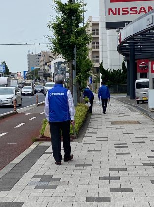 清掃活動の様子