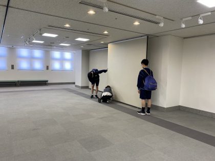 ホール運営/パーテーション移動(甲東ホール)