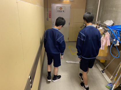 日常清掃/巡回清掃(神戸市の複合商業施設)